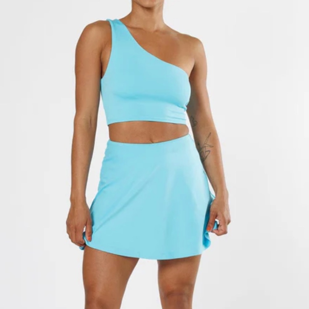 Paragon Fitwear Reluna™ Sweat Skort in Easy breezy 🩵